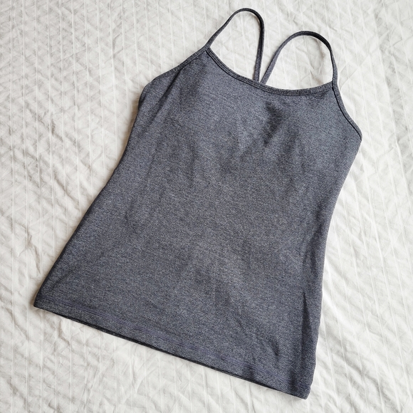 Lululemon Grey Workout Tank Top